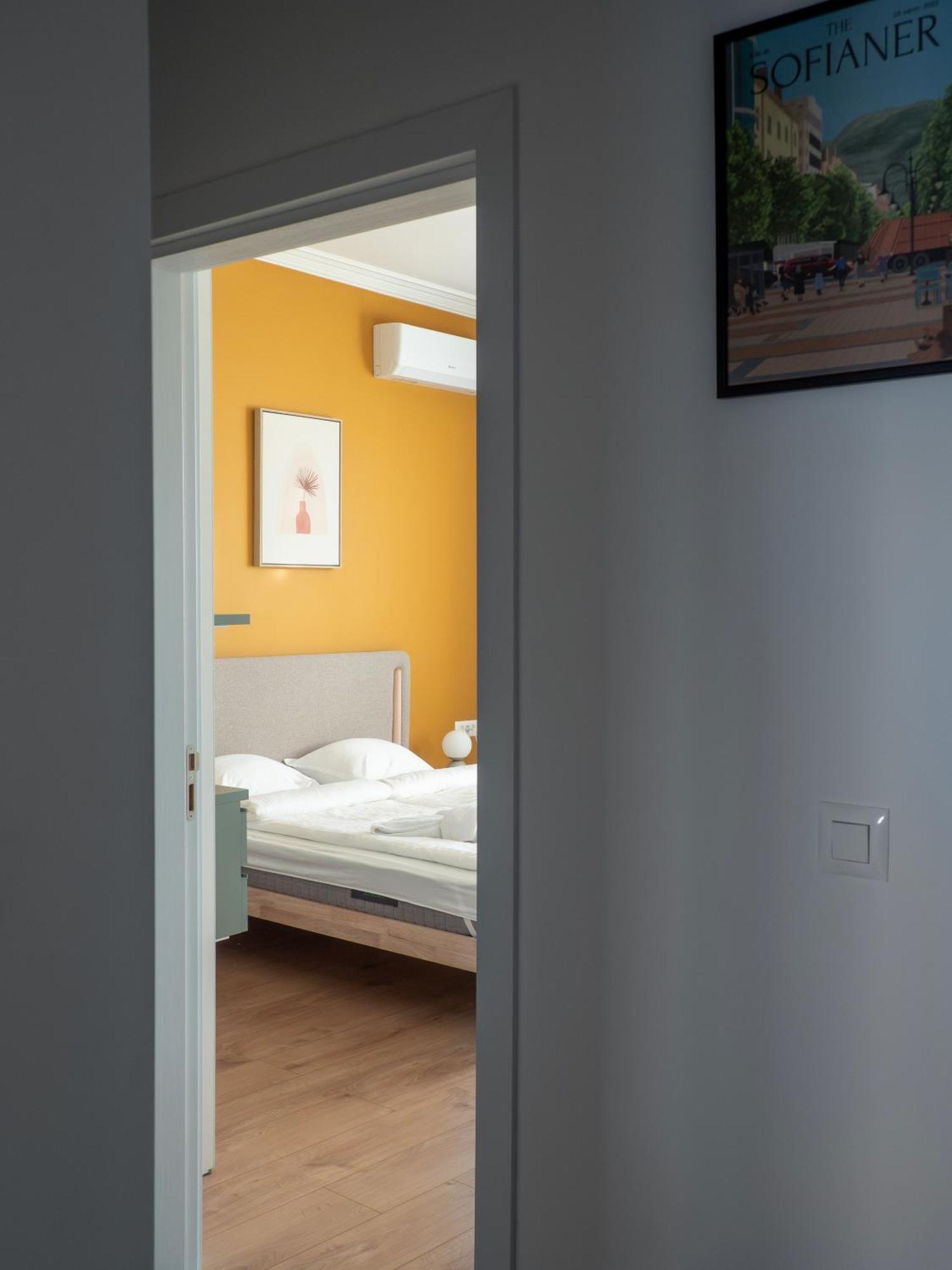 Central Apartment Parking Two Bedrooms Sky Terrace Sofia Exterior foto