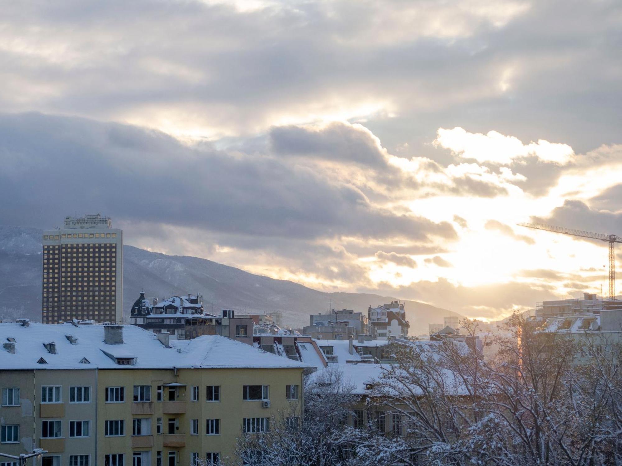 Central Apartment Parking Two Bedrooms Sky Terrace Sofia Exterior foto